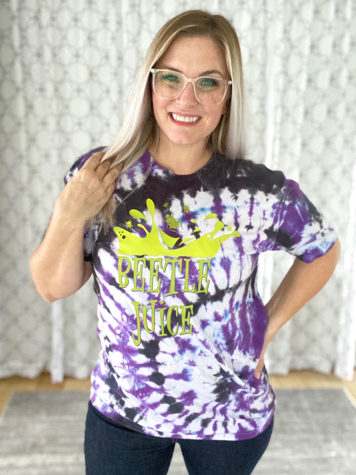 Beetlejuice Tie Dye Graphic Tee