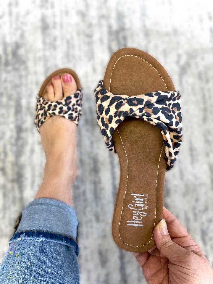 Lemonade Sandals in Leopard