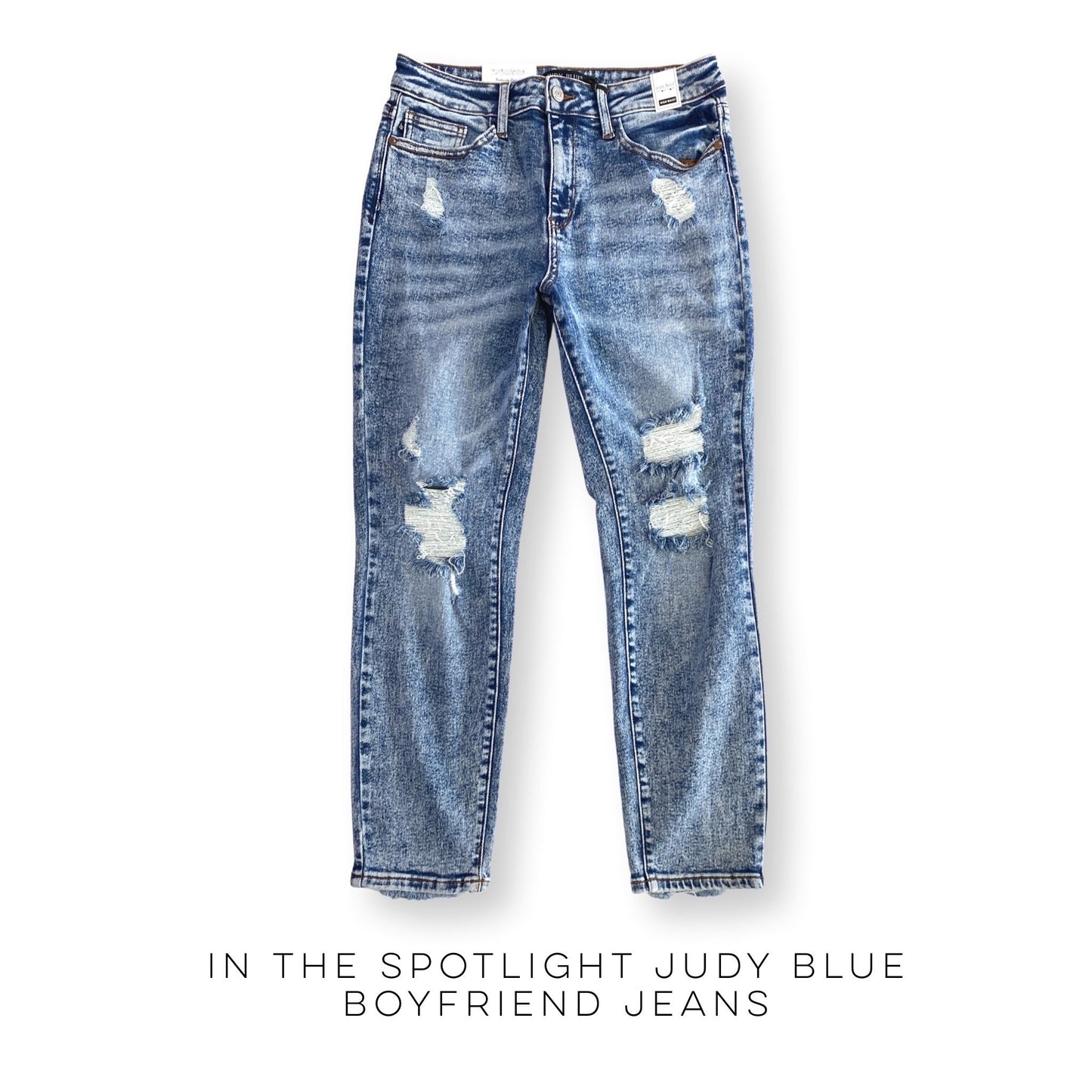 In the Spotlight Judy Blue Boyfriend Jeans