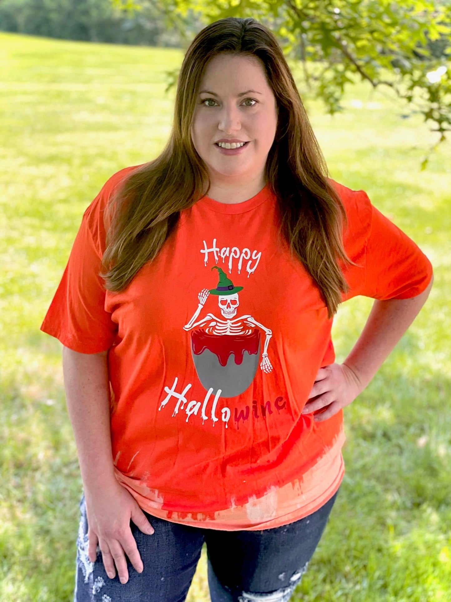 Happy Hallowine Graphic Tee