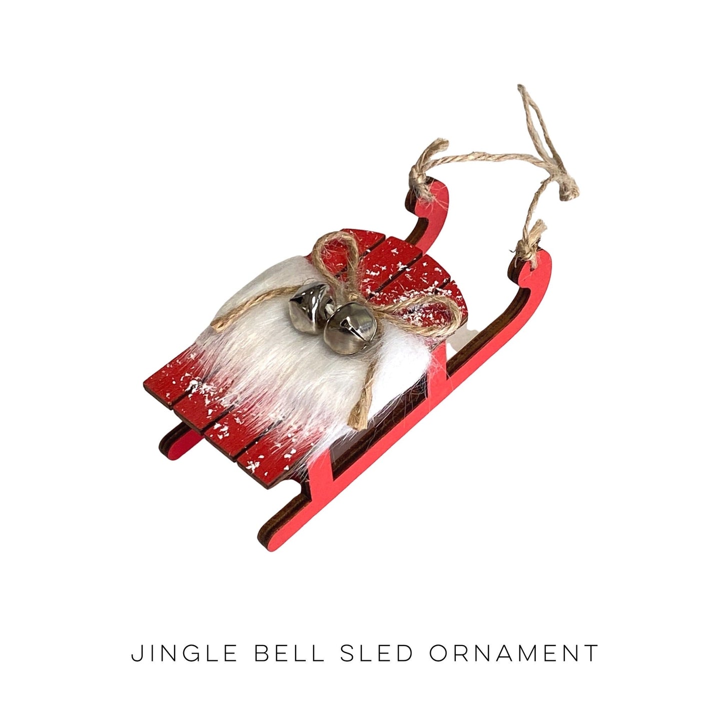 Jingle Bell Sled Ornament