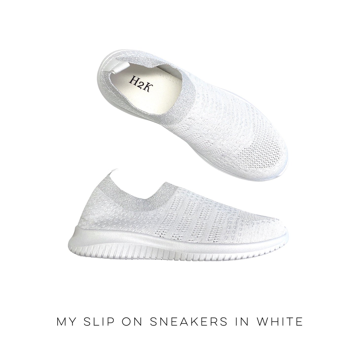 My Slip On Sneakers in White