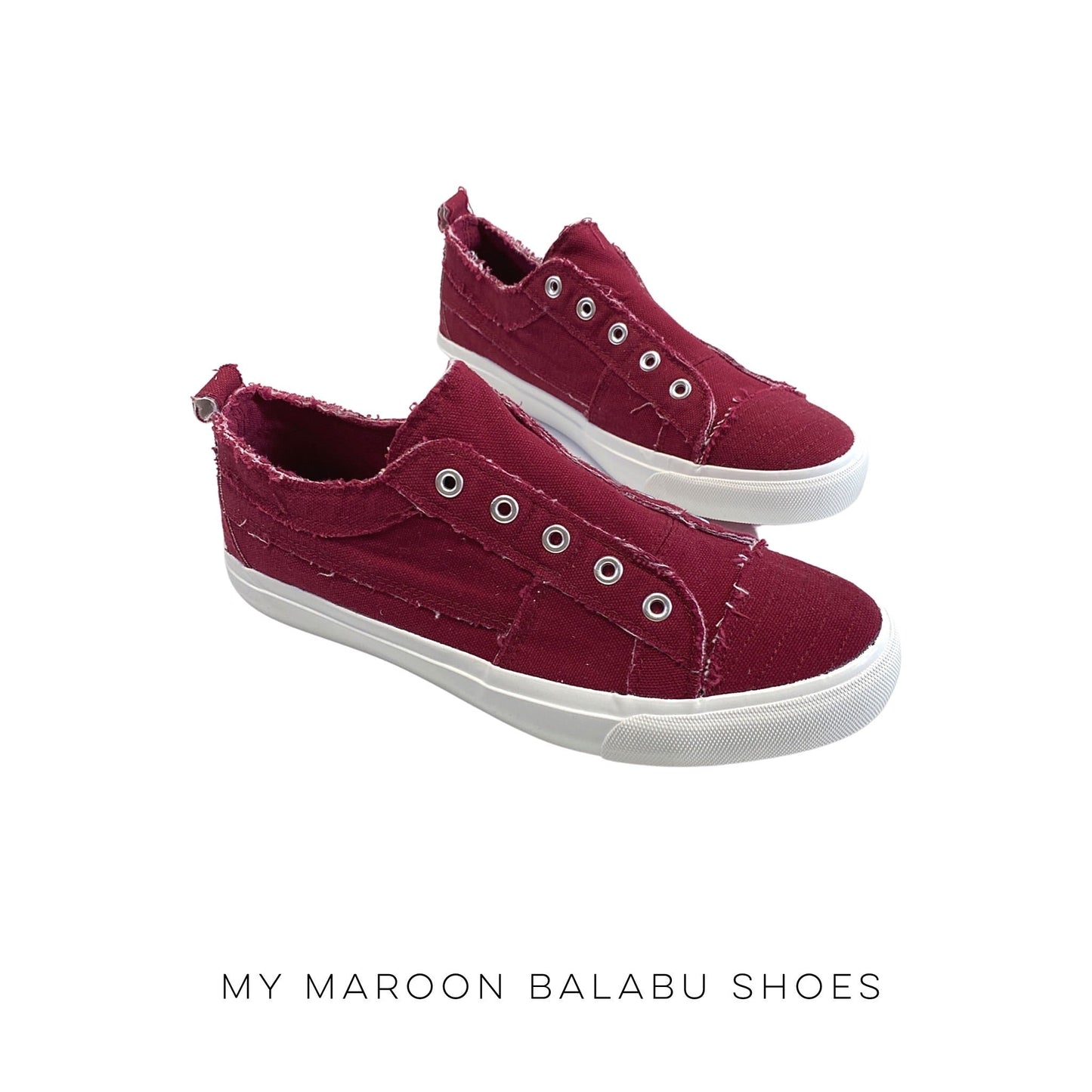 My Maroon Babalu Shoes