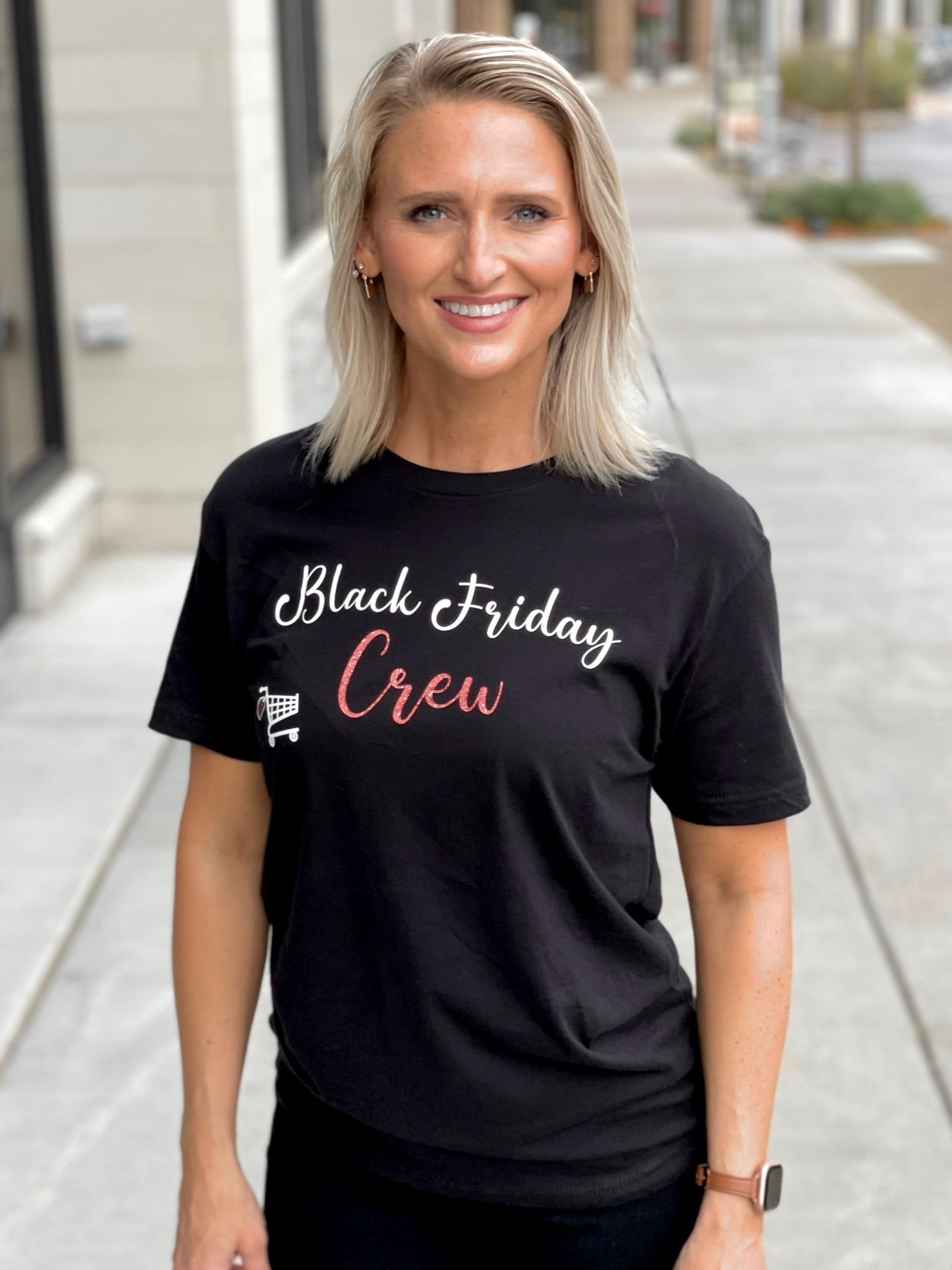 Black Friday Crew Graphic Tee