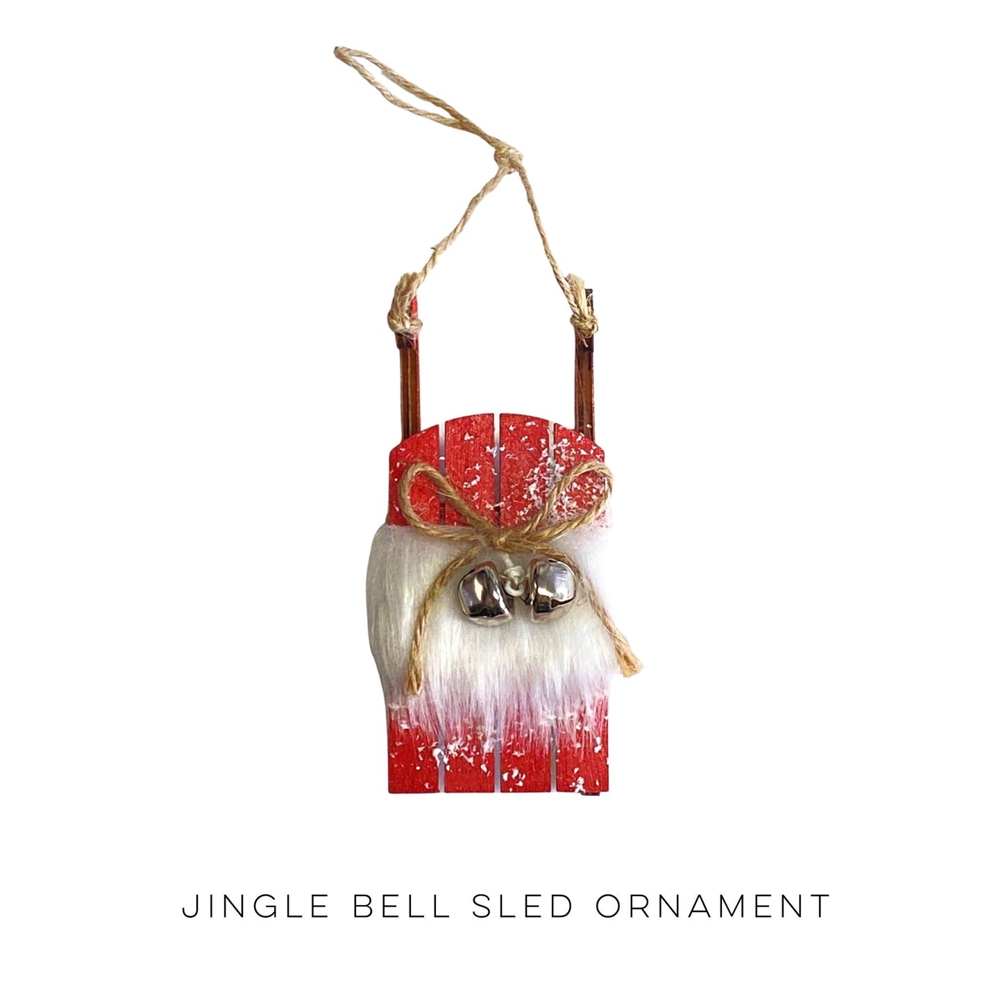 Jingle Bell Sled Ornament