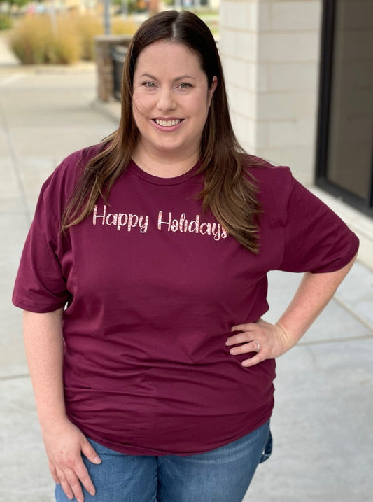 Happy Holidays Graphic Tee