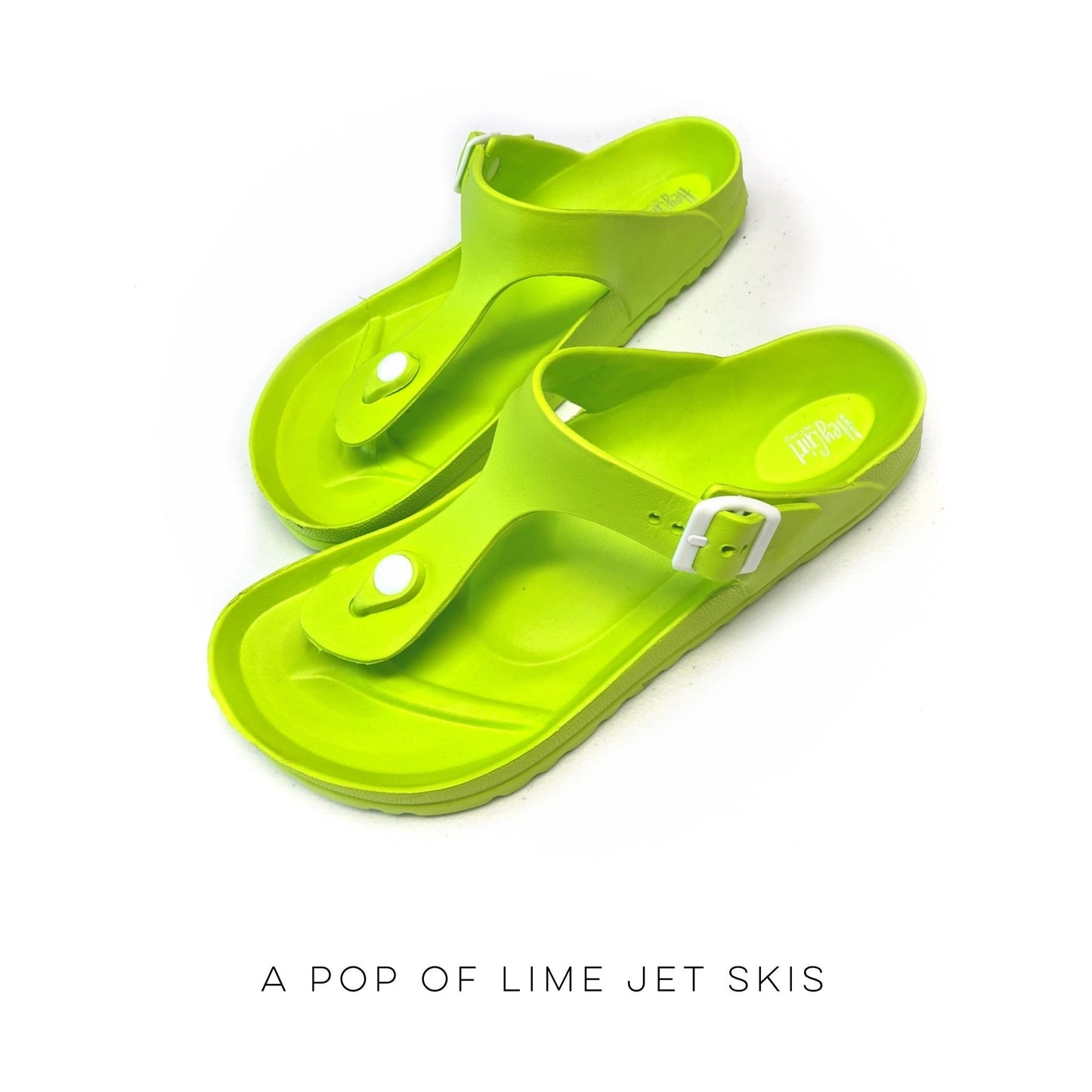 A Pop of Lime Jet Skis