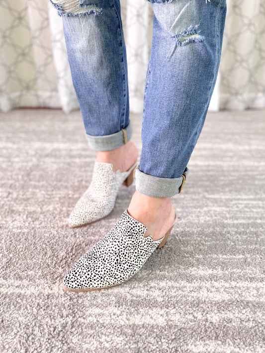 Woodlands Speckled Mules