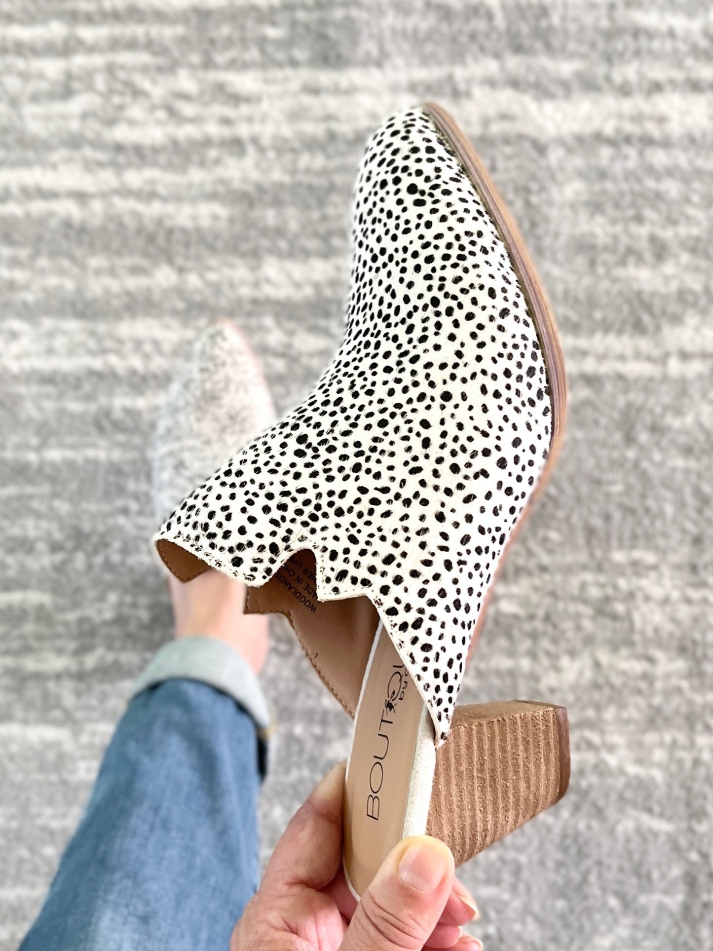 Woodlands Speckled Mules