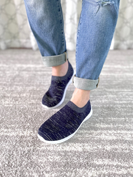 My Slip On Sneakers in Navy