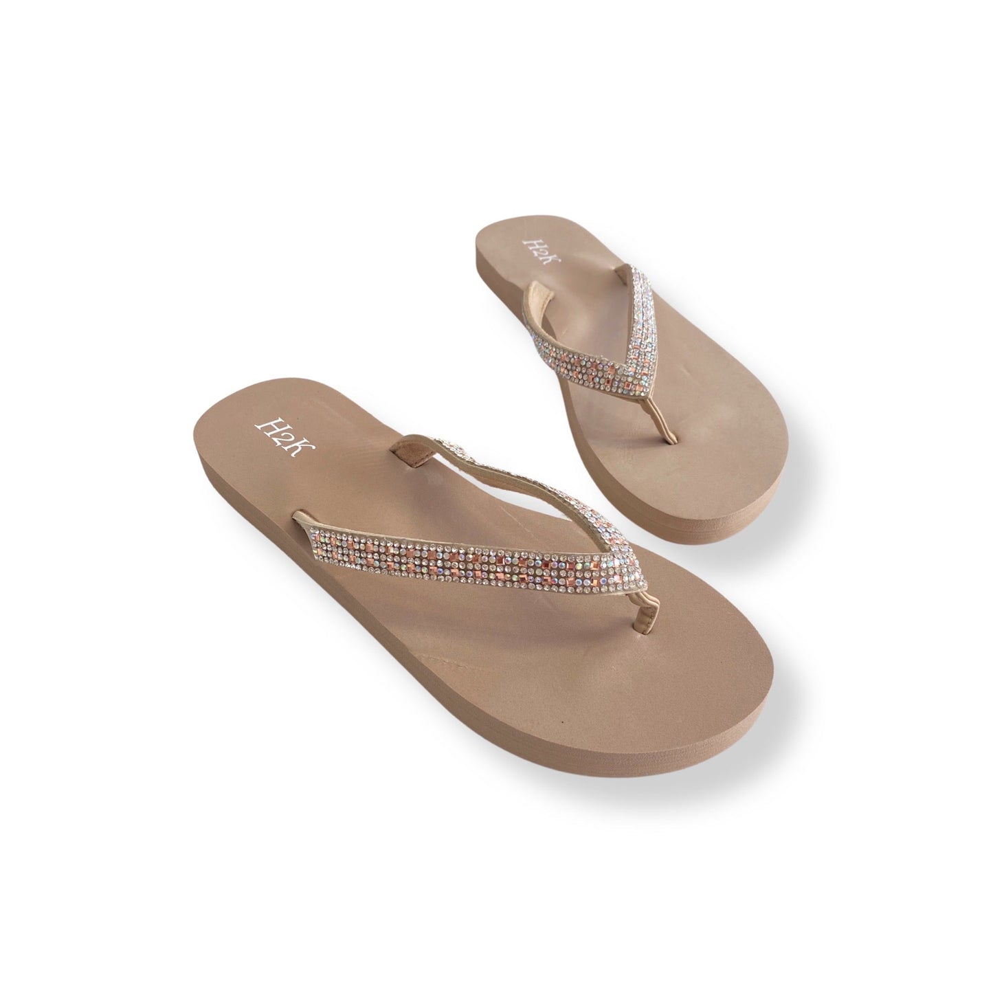 The Summertime Flip Flops in Nude