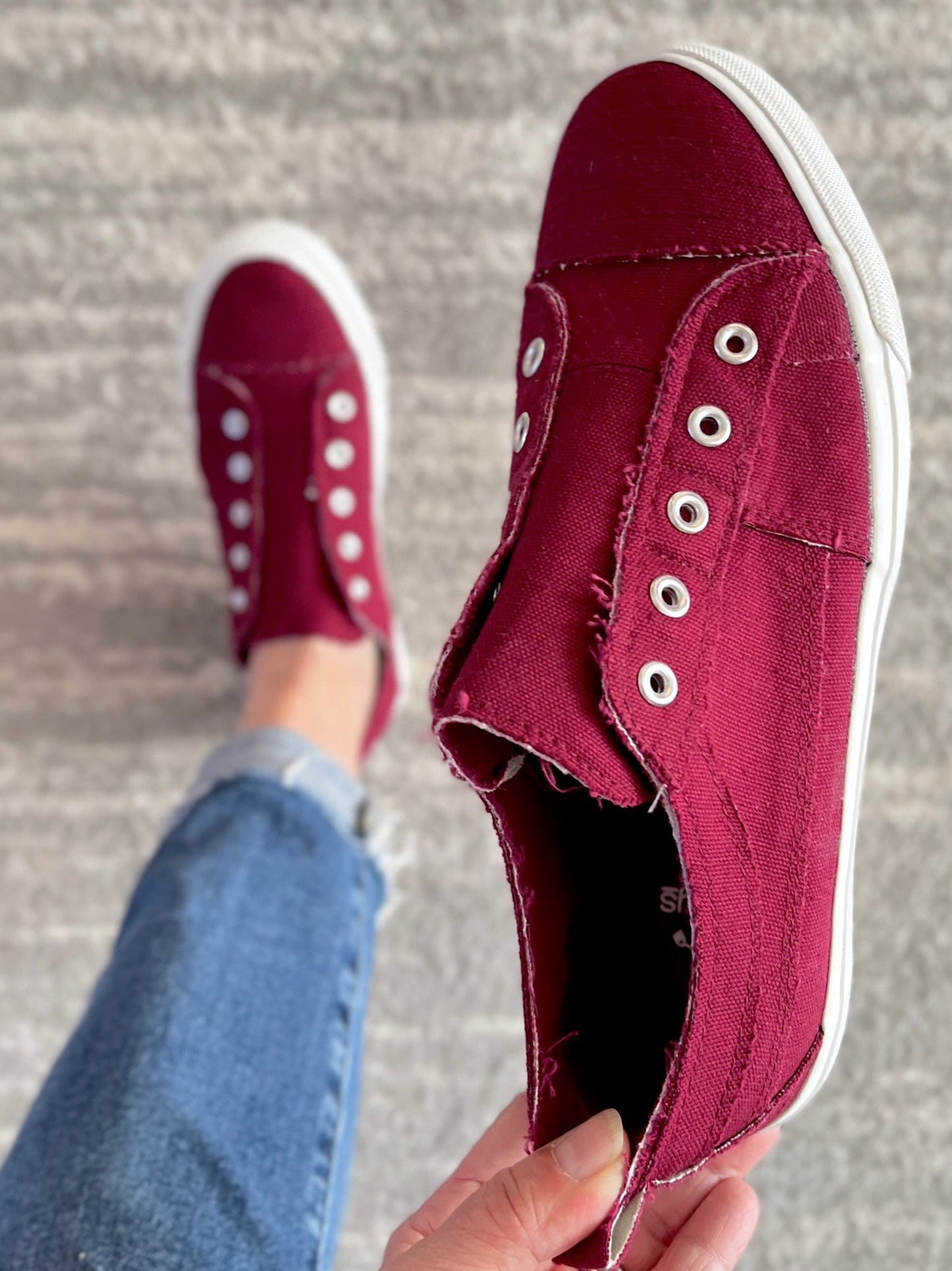 My Maroon Babalu Shoes