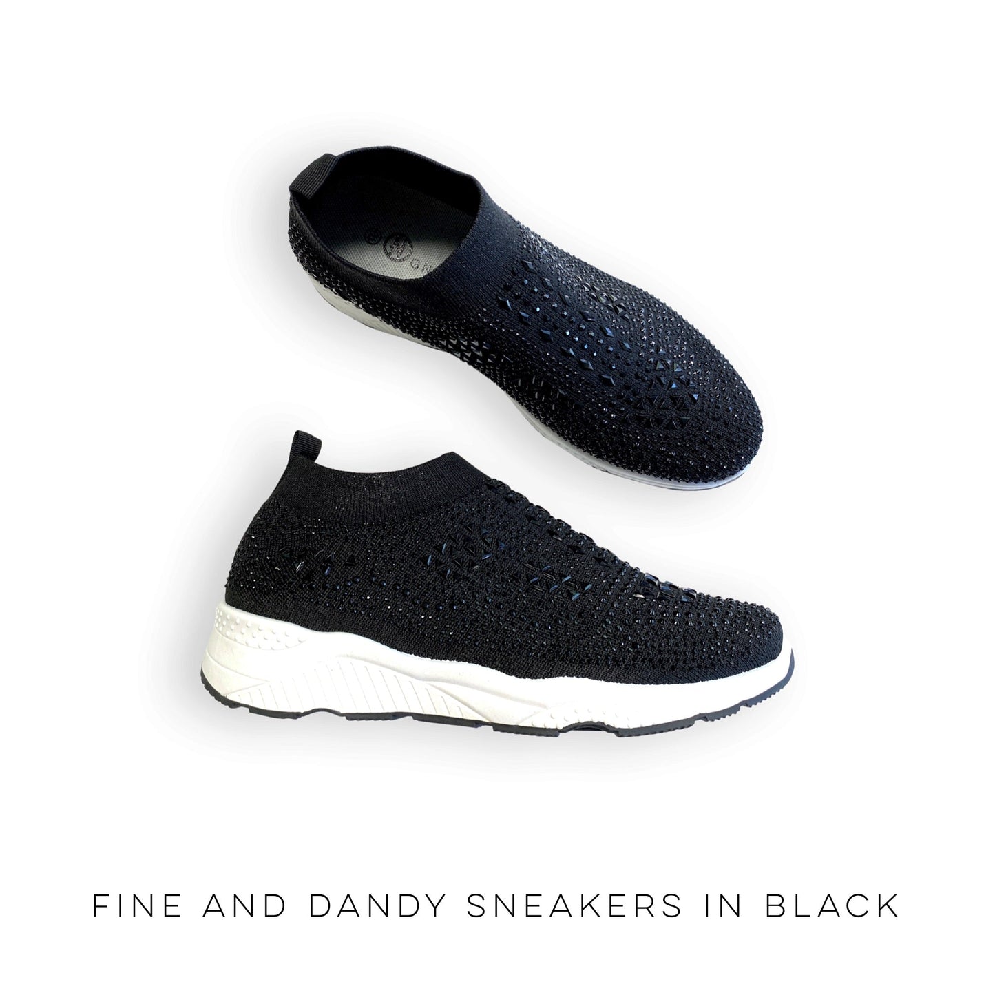 Fine and Dandy Sneakers in Black