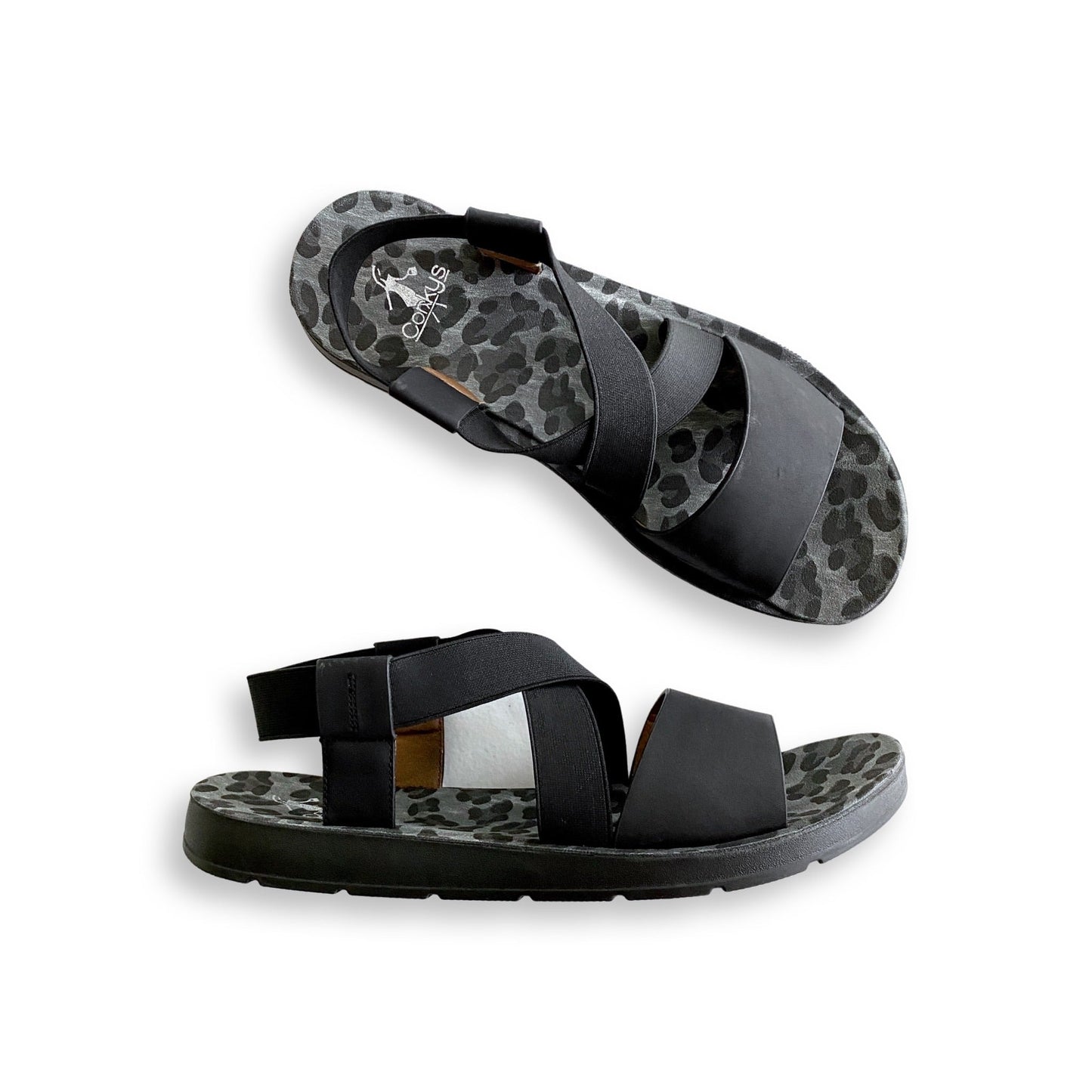 Thrive Sandals in Black