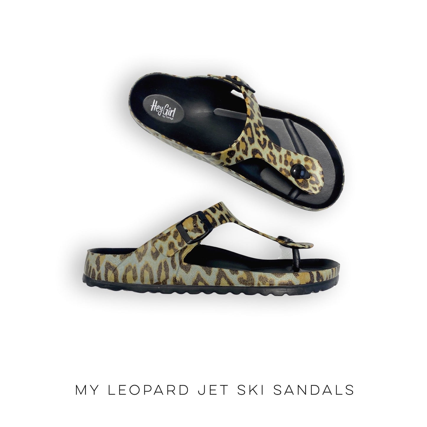 My Leopard Jet Ski Sandals