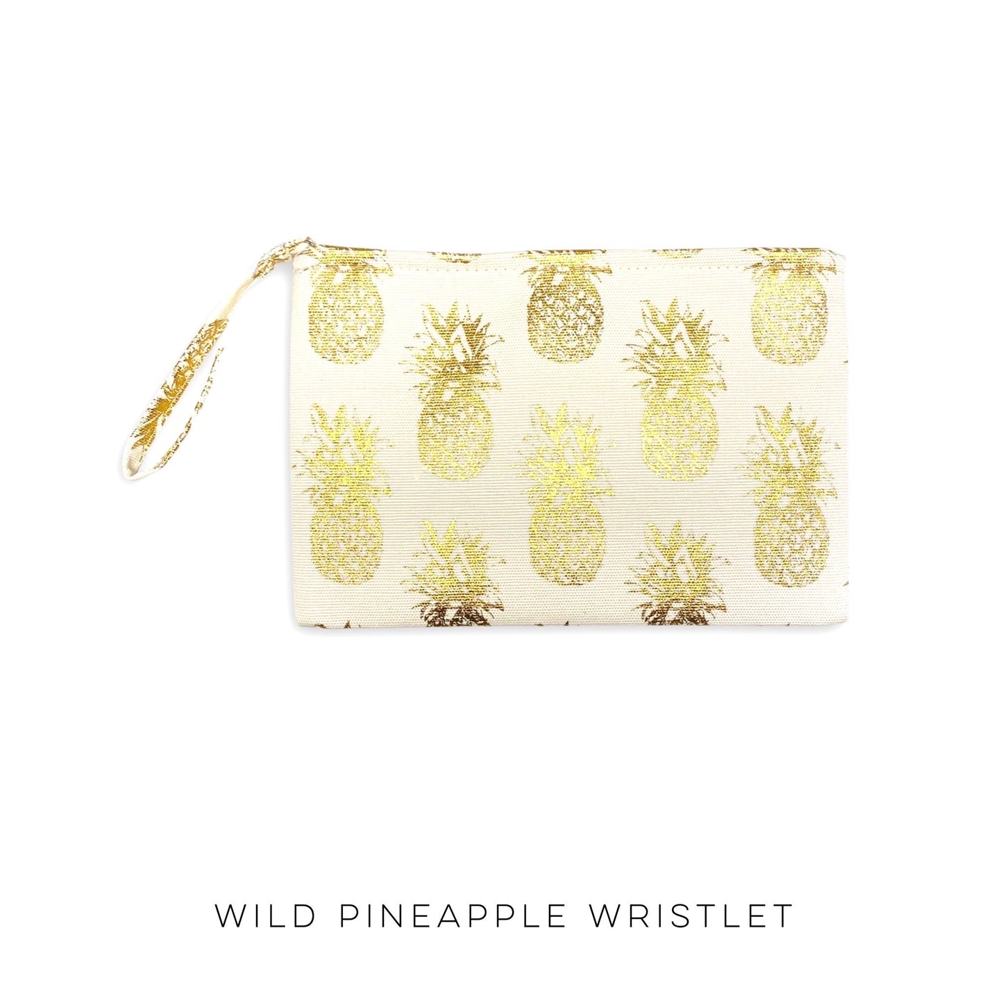 Wild Pineapple Wristlet