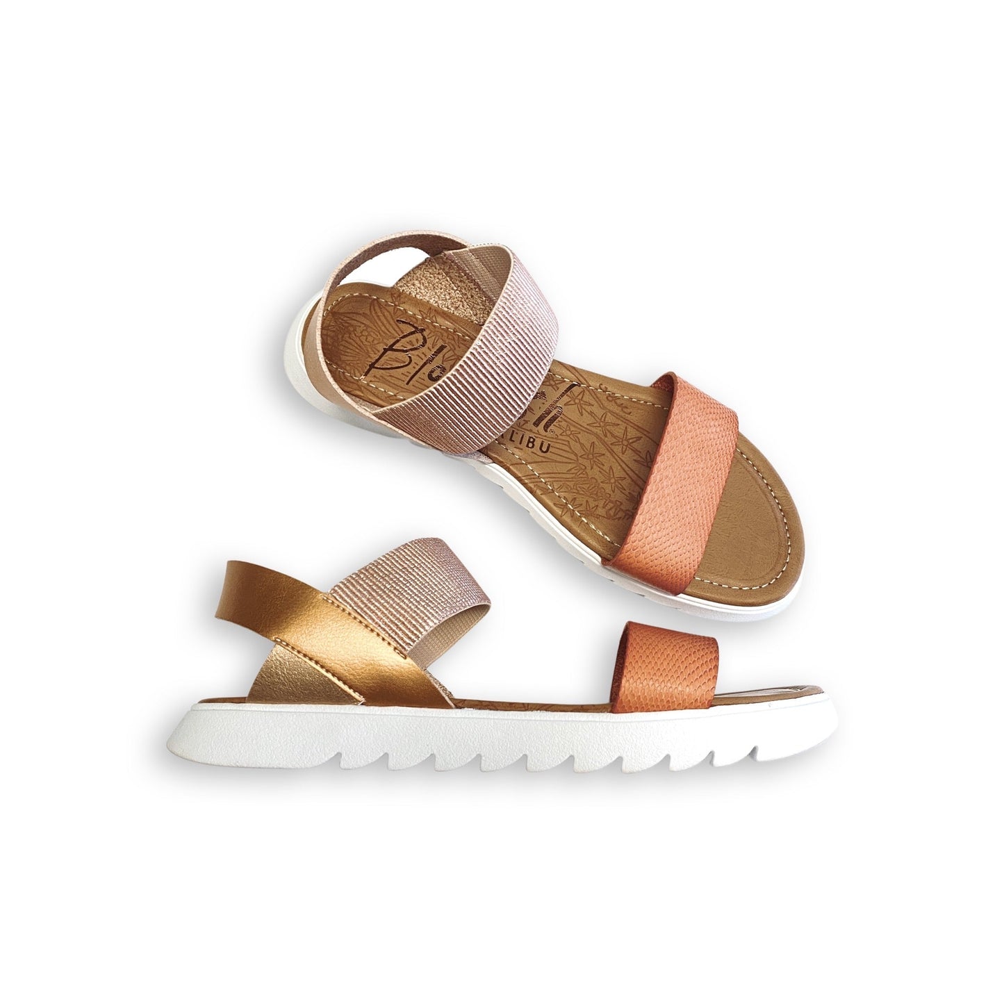 Tia Sandals in Copper