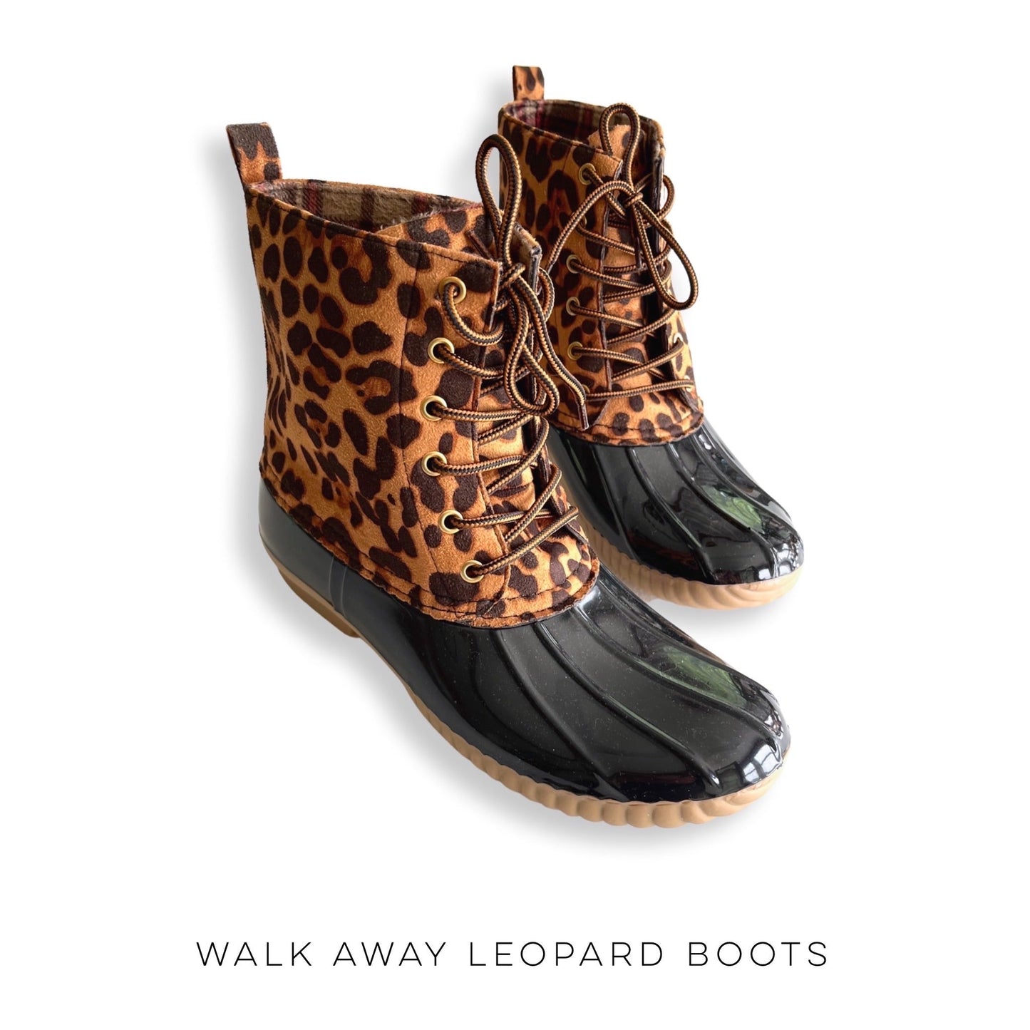 Walk Away Leopard Boots