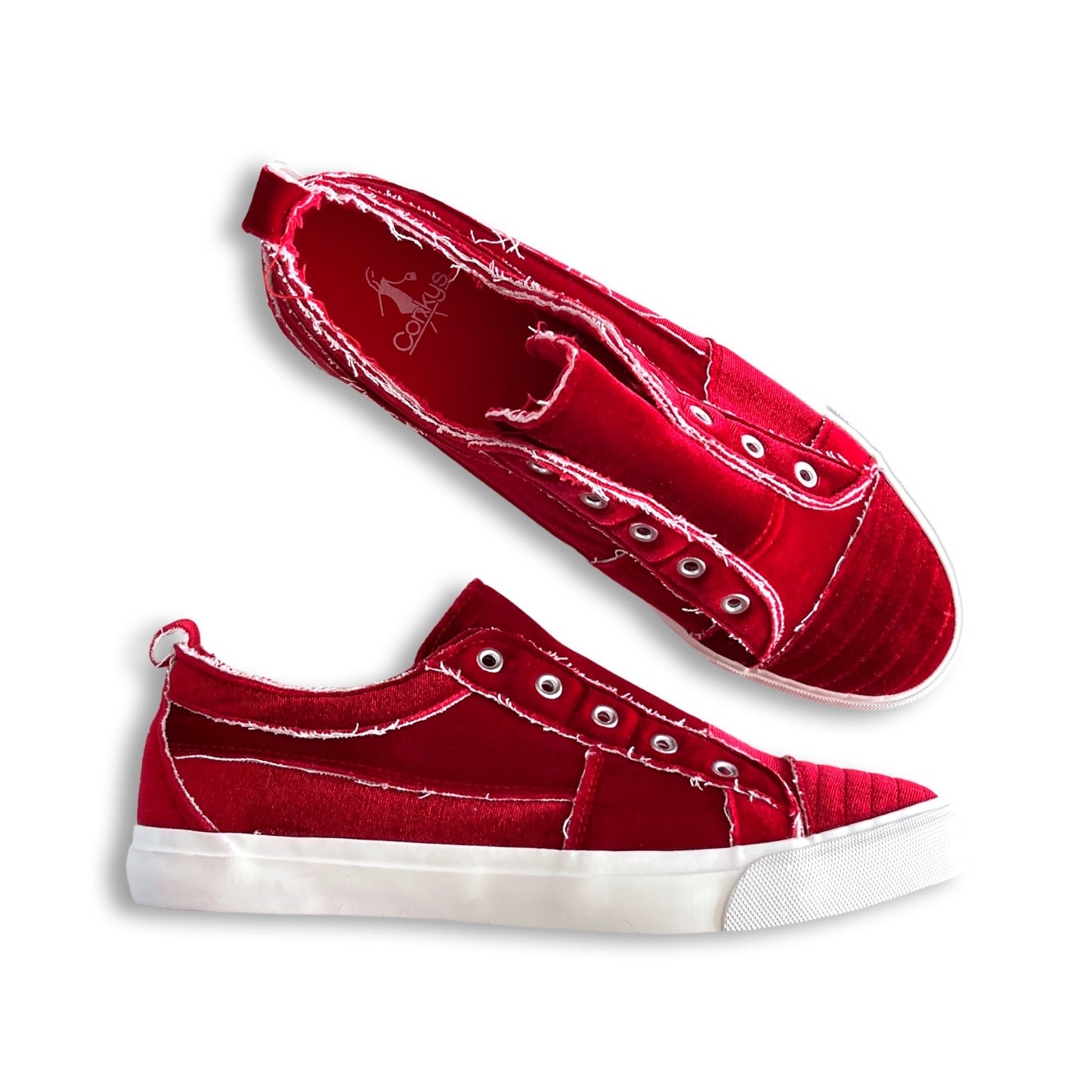 My Red Velvet Babalu Shoes