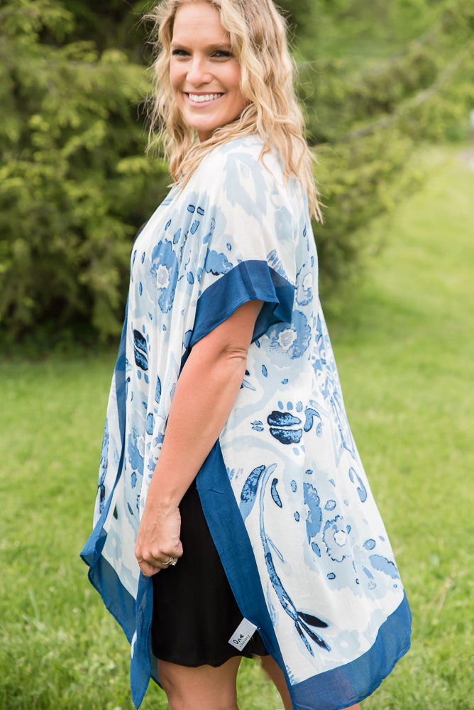 Morning Glory Kimono