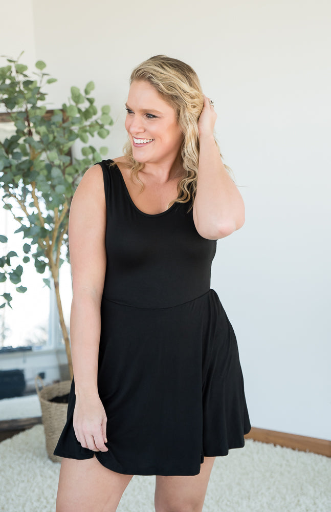 Evermore Dress in Black