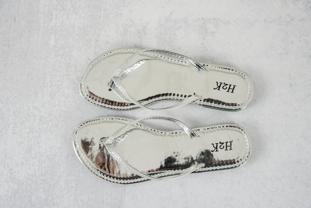 Sassy Sandals in Silver