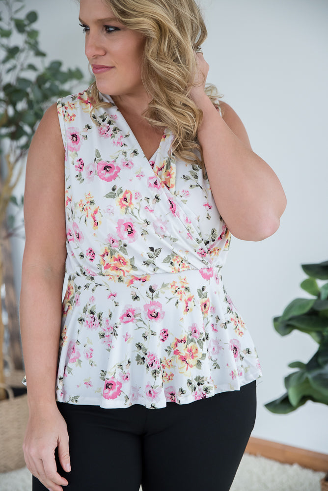 Blooming Love Sleeveless Top