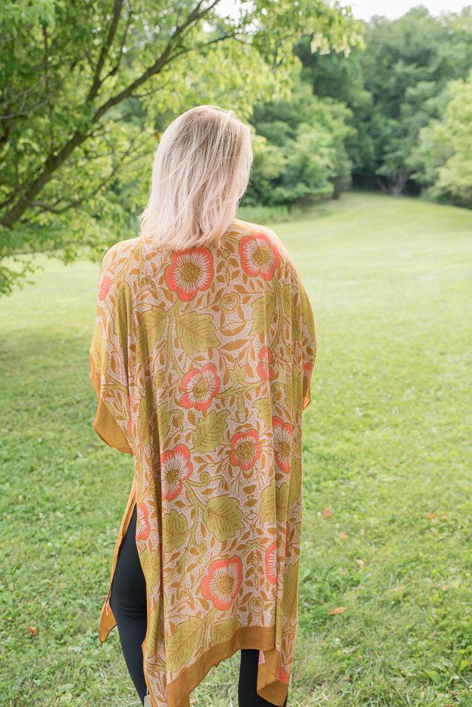 Vintage Floral Kimono