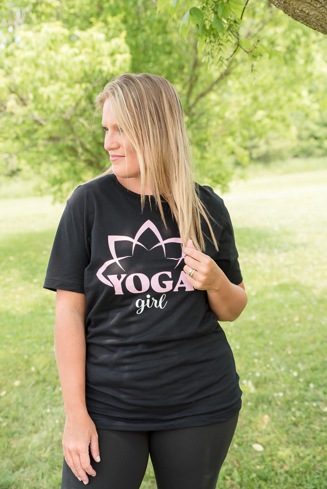 Yoga Girl Graphic Tee
