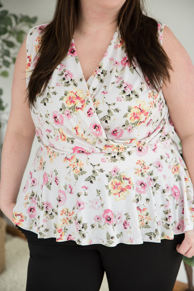 Blooming Love Sleeveless Top