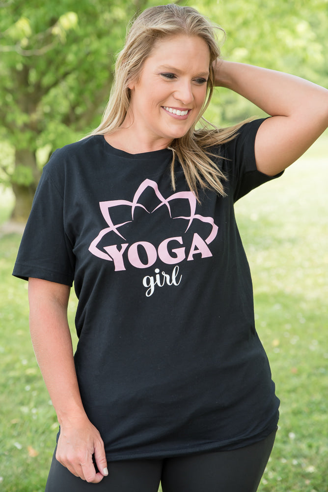 Yoga Girl Graphic Tee