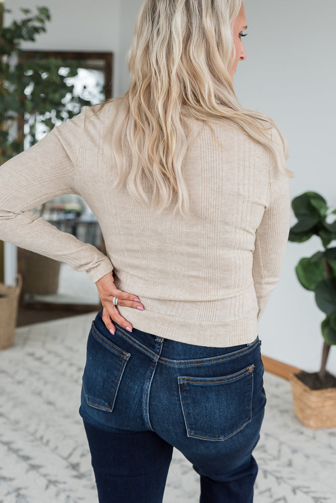 Need Your Love Top in Oatmeal