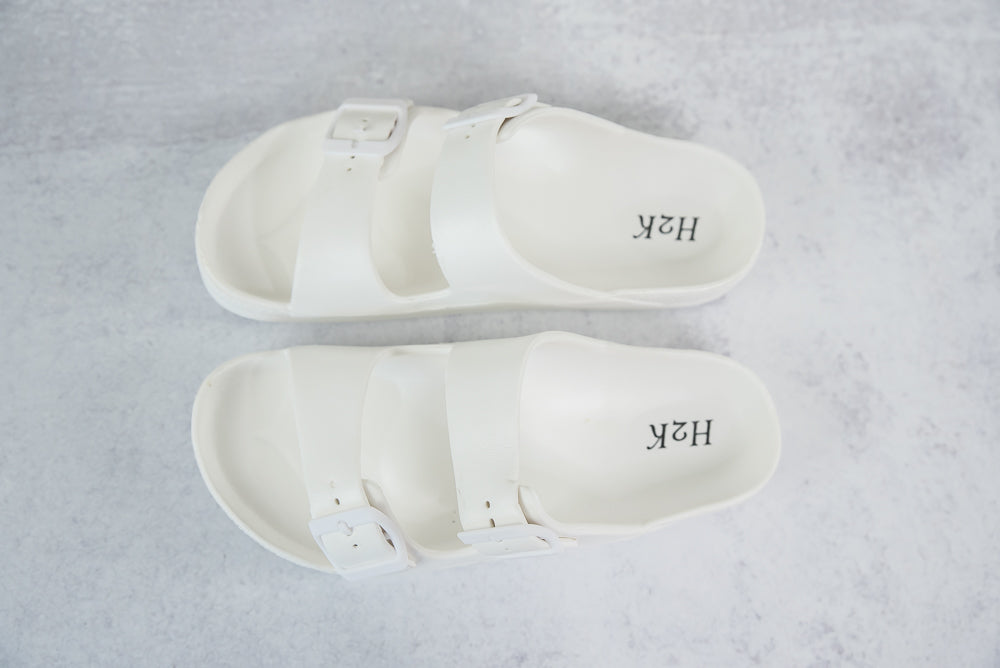 Slide Into Summer in White