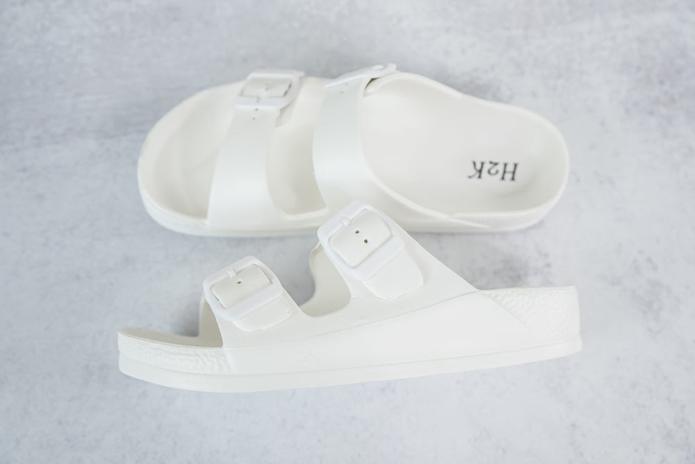 Slide Into Summer in White