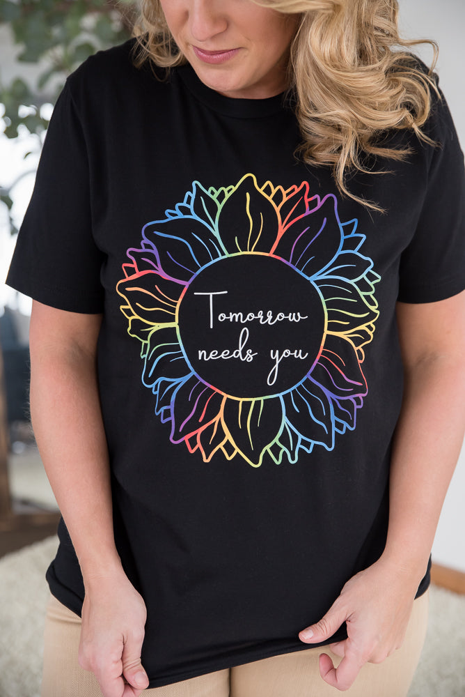 Tomorrow Needs You Graphic Tee