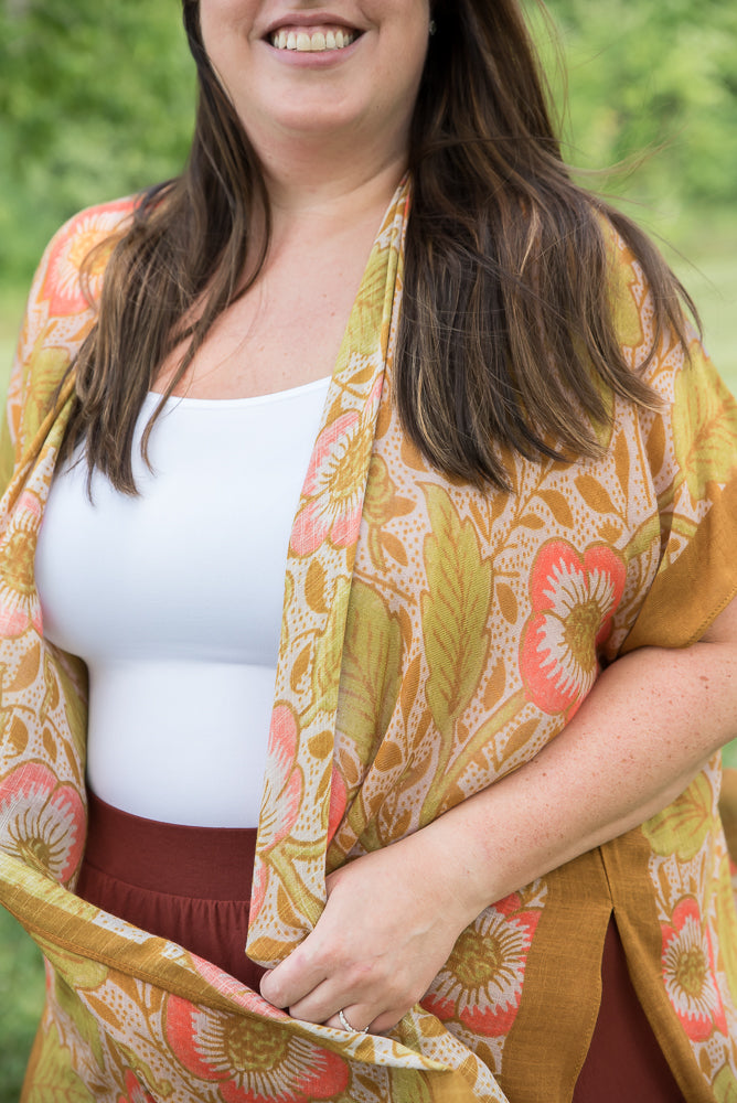 Vintage Floral Kimono