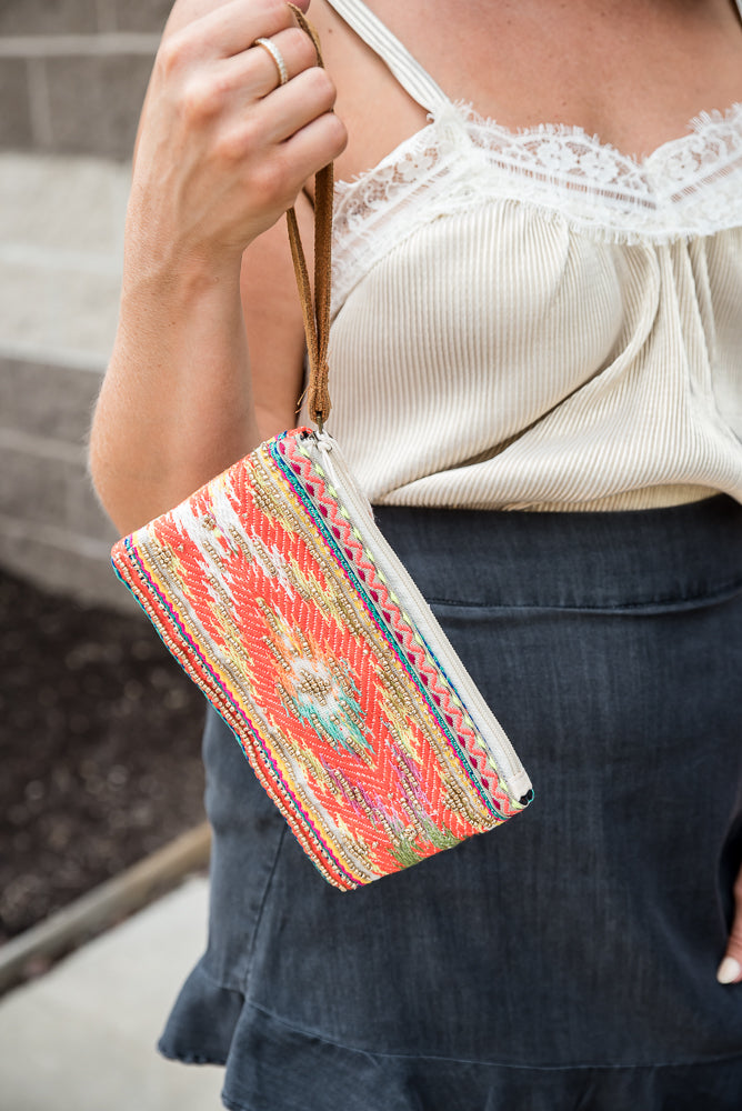 At Sunset Wristlet