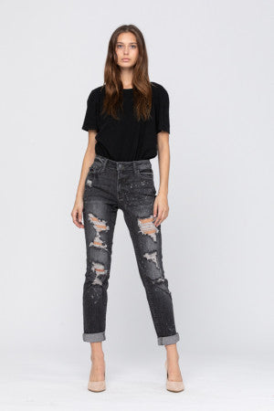 Better Believe It Judy Blue Boyfriend Jeans