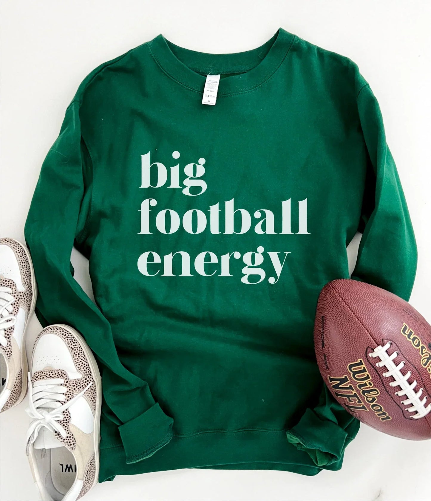 PREORDER: Big Football Energy Sweatshirt in Assorted Colors